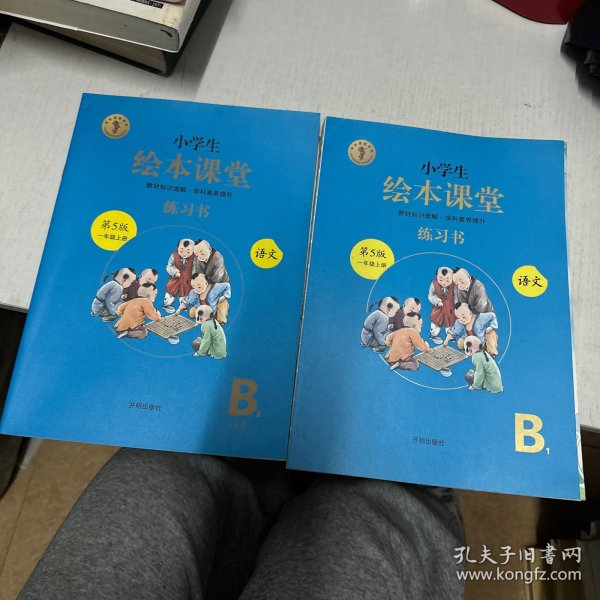 2021新版绘本课堂一年级上册语文练习书部编版小学生阅读理解专项训练1上同步教材学习资料