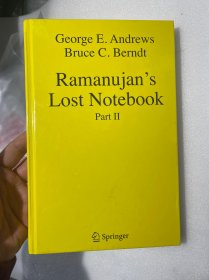 现货  英文版 Ramanujan's Lost Notebook: Part II   拉马努金笔记（第2卷）