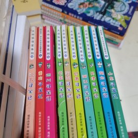 我的第一本大中华寻宝漫画书 江苏寻宝记等10本合售