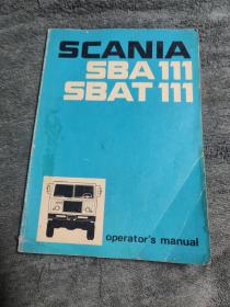 SCANIA SBA111.SBAT111 外国汽车类宣传册