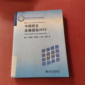 中国民生发展报告2013