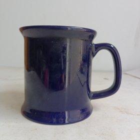 上世纪70-80年代霁蓝釉茶杯