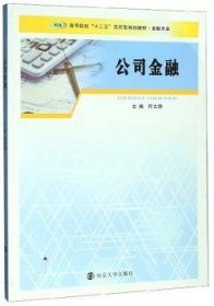 公司金融 何文静主编 南京大学出版社