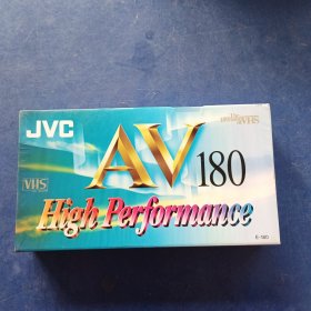 ［全新未拆封录像带］ JVC AV180【原封空白录像带】库存3，随机发1盘