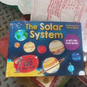 The Solar System 太阳系主题 儿童英语科普百科翻翻纸板书 英文原版进口（大16开S10）