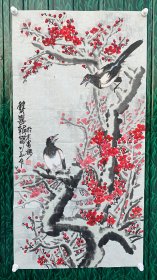 郭川华[四尺整纸]：1958年生于四川，号京蜀楼主。师从花鸟画大家王绍华，得教于著名画家徐湛、刘存惠先生。现为中国美协会员，中国书画家协会会员，京西博艺画院名誉教授