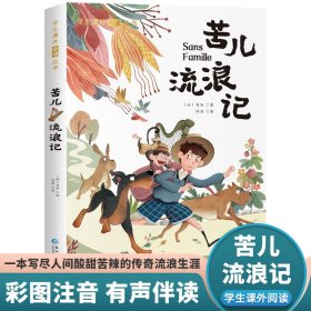 苦儿流浪记 彩图注音版 写尽人间酸甜苦辣的传奇流浪生涯外国经典儿童文学书籍 小学生课外阅读丛书