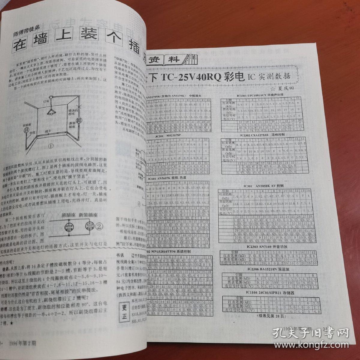 家电维修杂志 1996年全12期 合订本