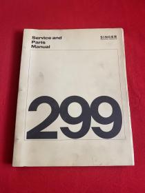 SERVICE MANUAL AND PARTS LIST FOR SINGER MACHINES【16开本见图】D1