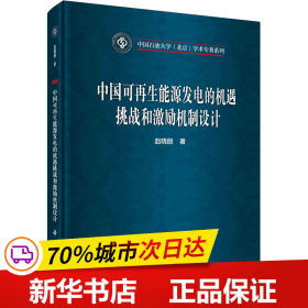 中国可再生能源发电的机遇挑战和激励机制设计