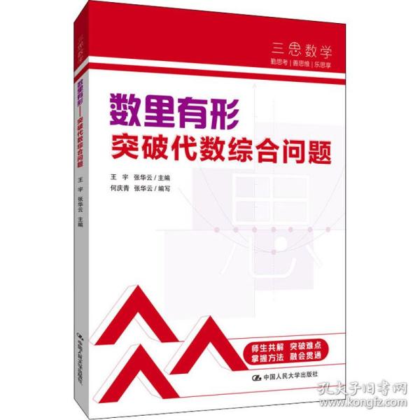 保正版！数里有形 突破代数综合问题9787300301426中国人民大学出版社作者