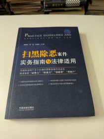 扫黑除恶案件实务指南与法律适用