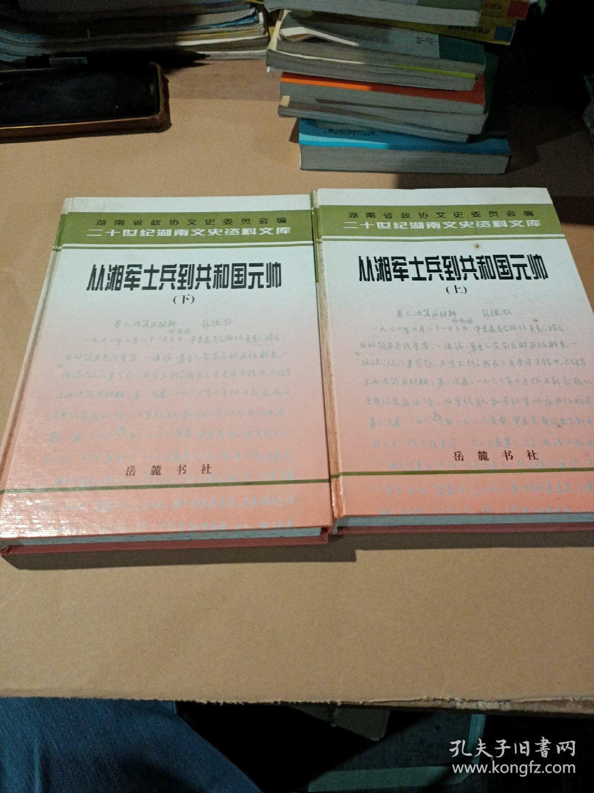 从湘军士兵到共和国元帅(上下)