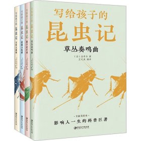 正版 写给孩子的昆虫记 全新美绘本(全4册) (法)法布尔 江西美术出版社