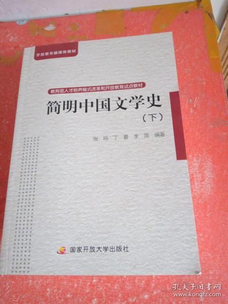 简明中国文学史（下）