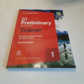 CAMBRIDGE B1Preliminary for Schools Trainer