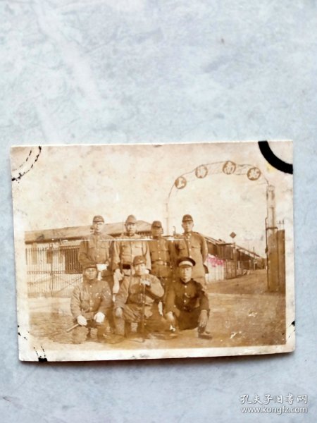 珍稀！历史的见证！日本侵华时期上海南站老照片一张！