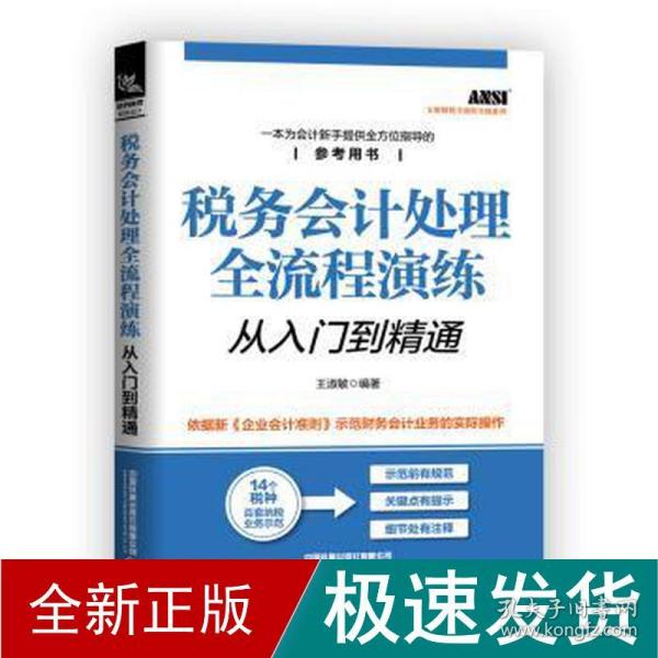 税务会计处理全流程演练从入门到精通