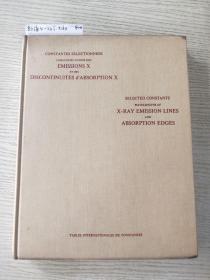 CONSTANTES SELECTIONNEES LONJUEURS D'ONDE DES EMISSIONS X ET DES DISCONTINUITES d' ABSORPTION