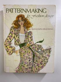 Patternmaking for Fashion Design 服装设计中的图案制作（1987年英文版）8开（精装如图、内页干净）