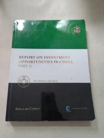 REPORT ON INVESTMENT OPPORTUNITIES IN CHINA PART