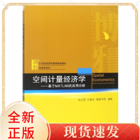 空間計(jì)量經(jīng)濟(jì)學(xué)--基于MATLAB的應(yīng)用分析(21世紀(jì)經(jīng)濟(jì)與管理規(guī)劃教材)/經(jīng)濟(jì)學(xué)系列