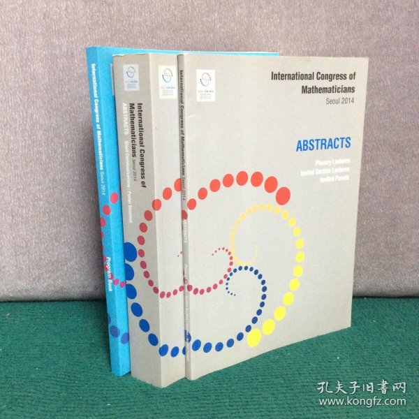 international Congress of Mathematicians（三册合售）