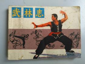 收藏品  连环画小人书  武林志 岭南美术出版社 1983年 实物照片品相如图