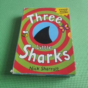 Three Little Sharks  三条小鲨鱼9780857535016