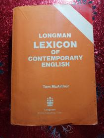 Longman  lexicon of Contemporary  English