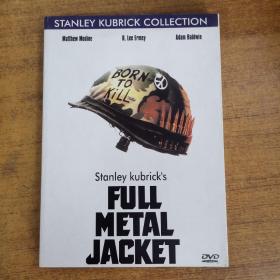 134影视光盘DVD： Full Metal Jacket   一张光盘盒装