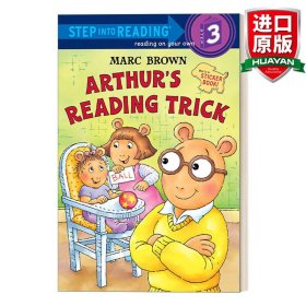 英文原版 Step into Reading 3 - Arthur's Reading Trick 亚瑟小子 英文版 进口英语原版书籍