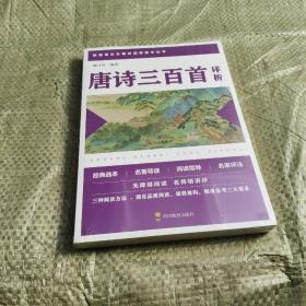 唐诗三百首详析/统编语文教材九年级上册推荐阅读书目