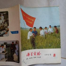 科学实验1975   第8期