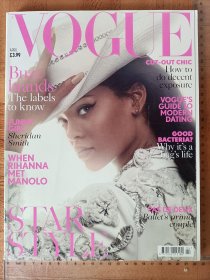 Vogue英版2016年4月号 书脊有瑕疵 Rihanna