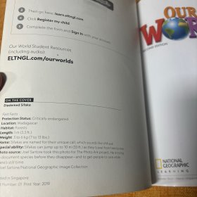 英文原版 Our World Starter