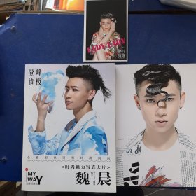 登峰造极 VISION WEI 魏晨 时尚魅力写真大片 全新形象引领时尚风向 MY WAY 全新时尚范 ，（写真集+4张明信片+两张16开明星卡）中国华侨出版社