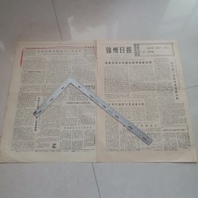 锦州日报1974年7月20日（生日报）（四版全）保真保老