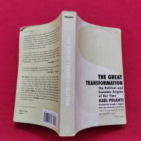 The Great Transformation：The Political and Economic Origins of Our Time