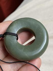 中古玉坠 和田玉圈