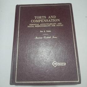 Torts and Compensation (侵权和赔偿法)16开精装厚册，品佳见图