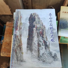 泰山奇石精品大观 （无光盘）作者签赠本