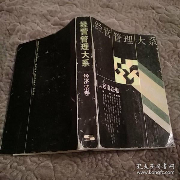 经营管理大系 : 经济法卷(85品大32开1992年1版2印8000册826页62万字)51638