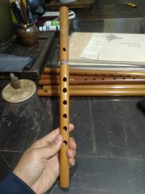 老竹笛  广州民族器乐厂出品（有裂）