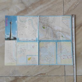 93新天津地图 1993年出版