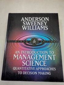 AN INTRODUCTION TOMANAGEMENTSCIENCEQUANTITATIVE APPROACHESTO DECISION MAKING