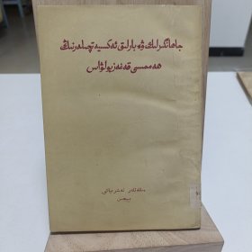 1958年《帝国主羲和一切反动派都是纸老虎》（維吾尔文）品相实物请老师看图片为准