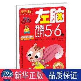 左脑开发(5-6岁)/左右脑开发创意游戏书 智力开发 刘少宸