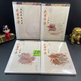 武当中医系列4册合售：武当中医一根针、武当中医一把草、武当中医一双手、武当中医太极养生功法