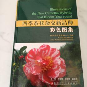 四季茶花杂交新品种彩色图集，签名本